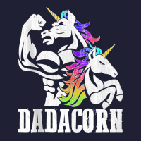 Manly Unicorn Muscle Dad And Daughter Dadacorn Fathers Day Tank Top 5 Panel Snapback Cap | Artistshot