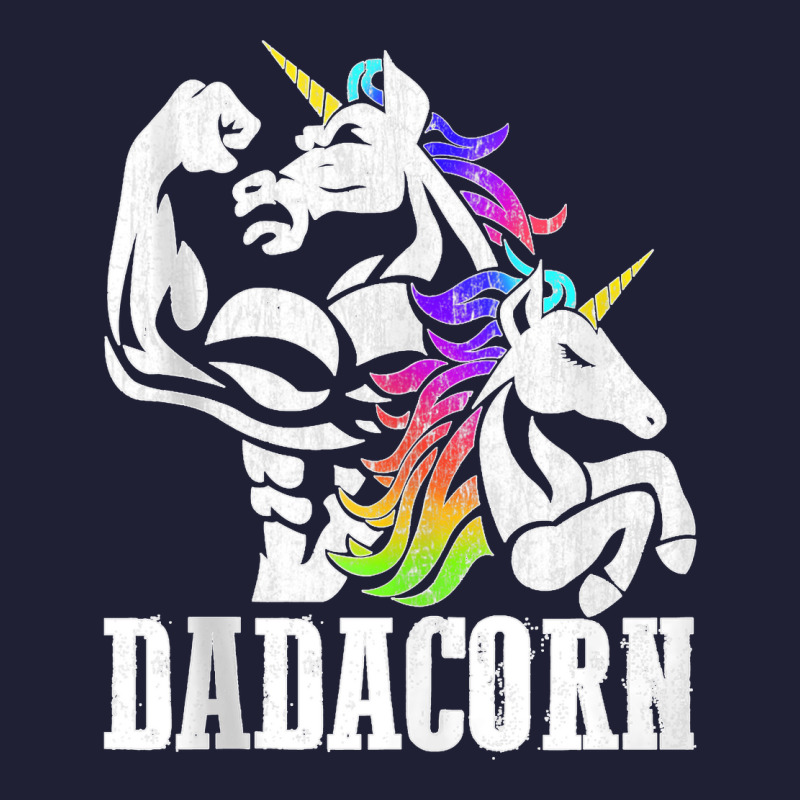 Manly Unicorn Muscle Dad And Daughter Dadacorn Fathers Day Tank Top 5 Panel Snapback Cap | Artistshot