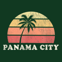 Panama City Beach Fl Vintage 70s Retro Throwback Design Pa Trucker Cap | Artistshot