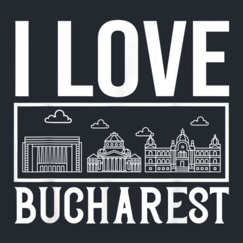 Bucharest Romania City Skyline Map Travel Pa Trucker Cap | Artistshot