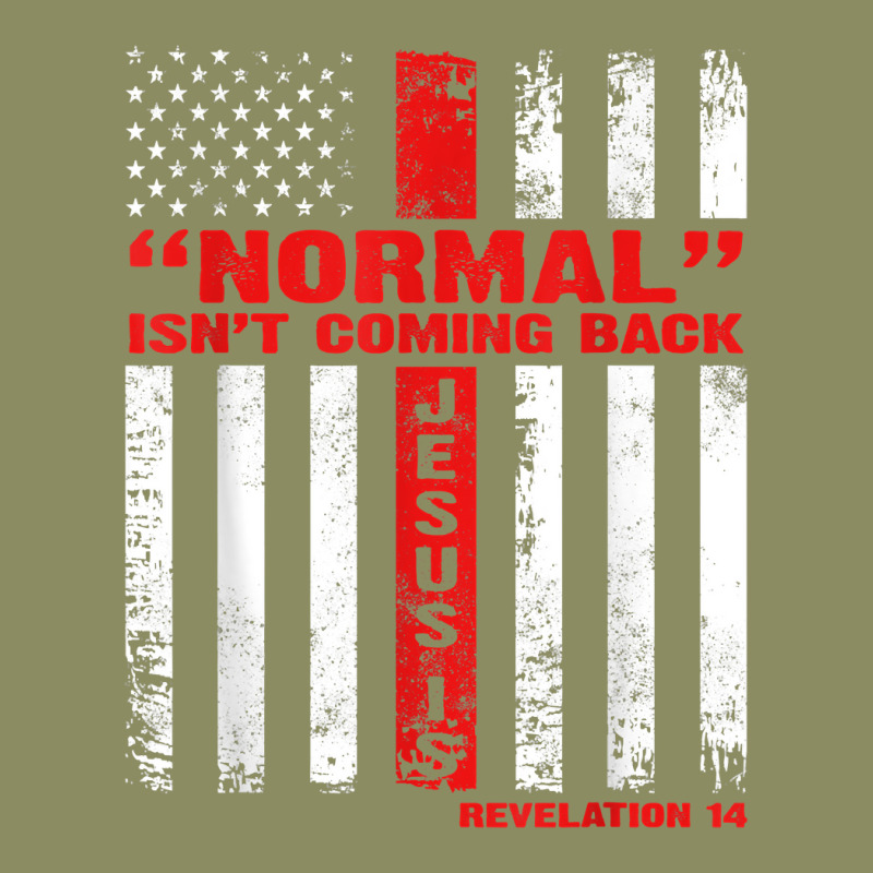 Normal Isn't Coming Back But Jesus Is Revelation 14 Costume T-shirt Pa Trucker Cap by cm-arts | Artistshot