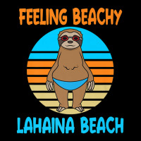Funny Lahaina Beach Vacation   Fun Sloth Premium Long Sleeve Shirts | Artistshot
