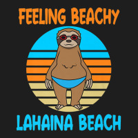 Funny Lahaina Beach Vacation   Fun Sloth Premium Classic T-shirt | Artistshot