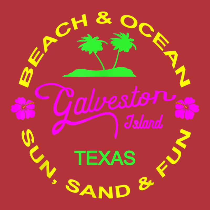 Ocean & Beach Galveston Island Texas Vacation Black T Shirt Pa Trucker Cap by cm-arts | Artistshot