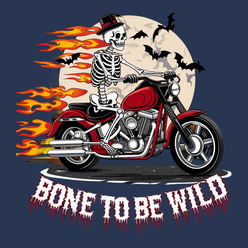 Bone To Be Wild Men Denim Jacket | Artistshot