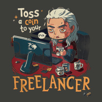 Toss A Coin To Your Freelancer, Work From Home, Remote Working, Freela Pa Trucker Cap | Artistshot