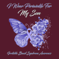 I Wear Periwinkle For My Son Irritable Bowel Syndrome Premium T Shirt Pa Trucker Cap | Artistshot