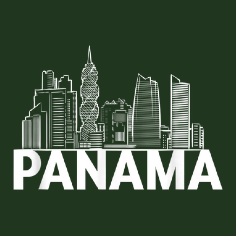 Panama City Skyline Silhouette Outline Sketch Pa Trucker Cap by Short | Artistshot