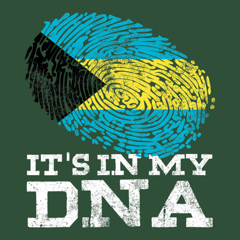 It's In My Dna Bahamian Gifts Fingerprint Proud Bahamas Flag Basic Backpack by cm-arts | Artistshot