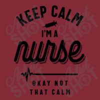 Keep Calm Im A Nurse Basic Backpack | Artistshot