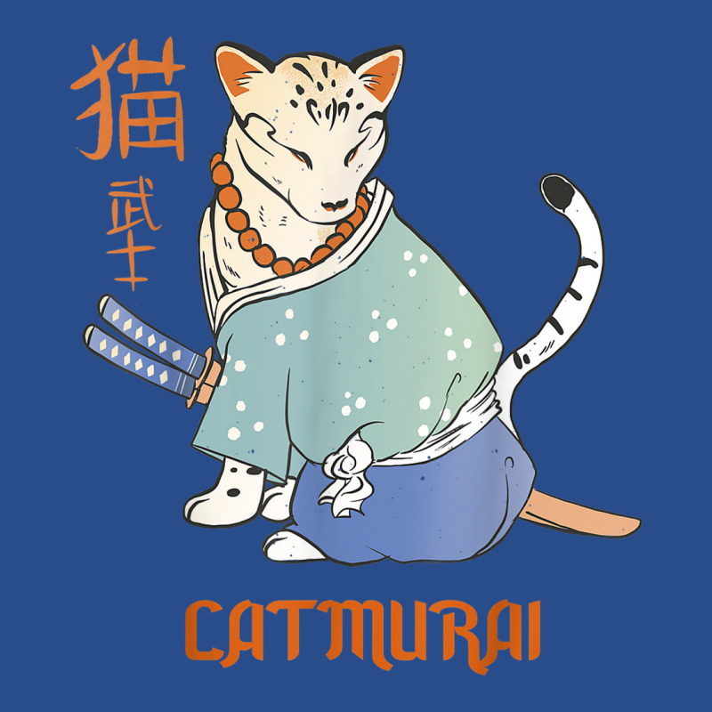 Cat Samurai Catmurai Japanese Warrior Funny Cats With Katana Basic Backpack | Artistshot