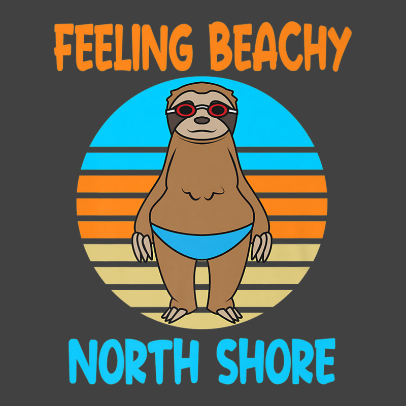 Funny North Shore Vacation   Fun Sloth Premium Vintage T-shirt | Artistshot