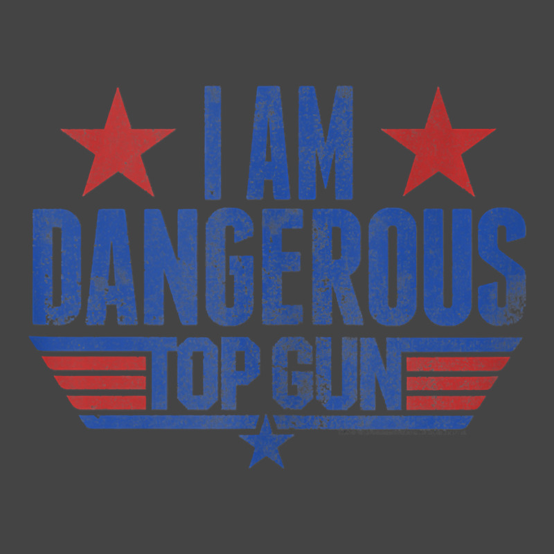 Top Gun I Am Dangerous Tank Top Fashion Visor | Artistshot