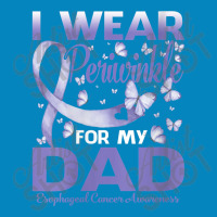 Womens I Wear Periwinkle For My Dad Esophageal Cancer Awareness Fashion Visor | Artistshot