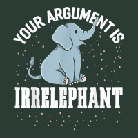 Your Argument Is Irrelephant Funny Elephant Fashion Visor | Artistshot