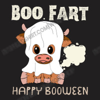 Boo Fart Funny Farting Cow Ghost For Halloween T-shirt | Artistshot