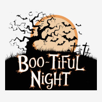 Boo Tiful Night. Halloween Graphic T-shirt | Artistshot