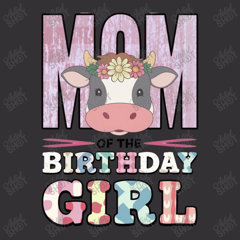 Mom Of The Birthday Girl Vintage Hoodie | Artistshot