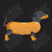 Pun Sausage Dog T-shirt | Artistshot