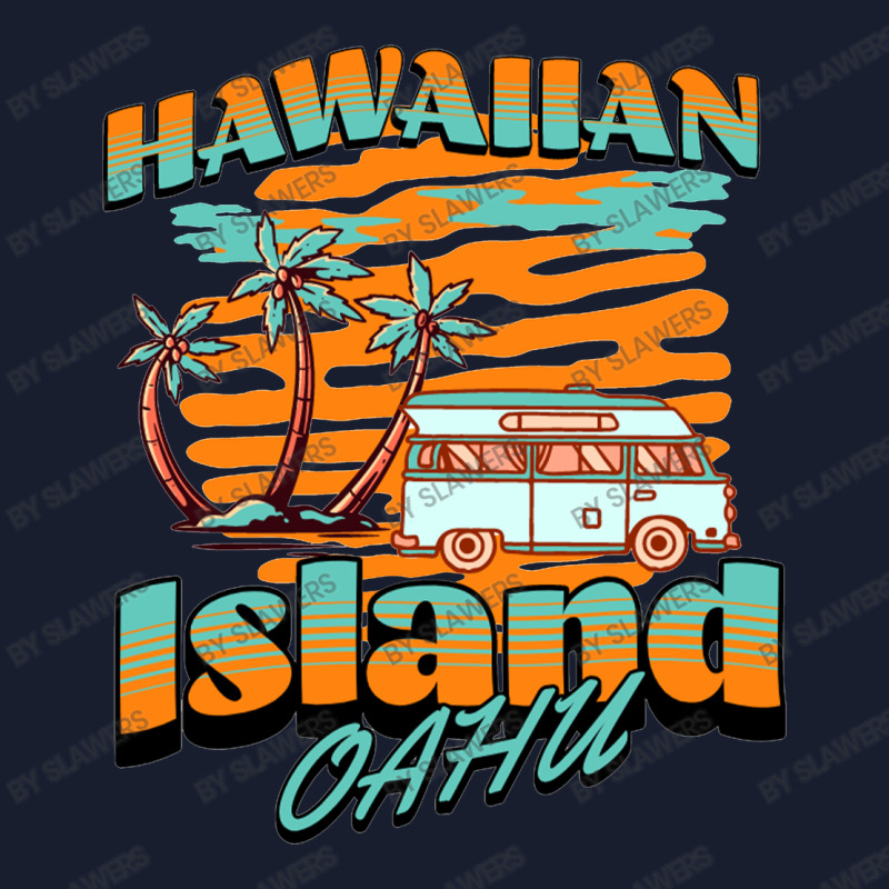 Hawaiian Island Oahu Adjustable Cap by slawers | Artistshot