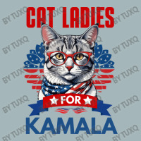 Cat Ladies For Kamala 2024 Unisex Sherpa-lined Denim Jacket | Artistshot