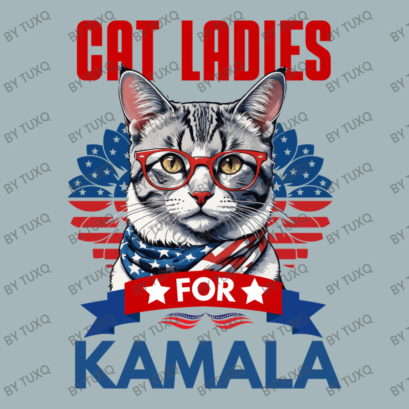 Cat Ladies For Kamala 2024 Unisex Sherpa-lined Denim Jacket | Artistshot