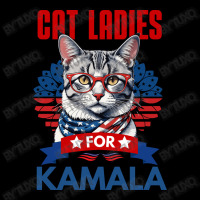 Cat Ladies For Kamala 2024 Fleece Short | Artistshot