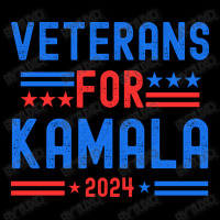 Veterans For Kamala Zipper Hoodie | Artistshot