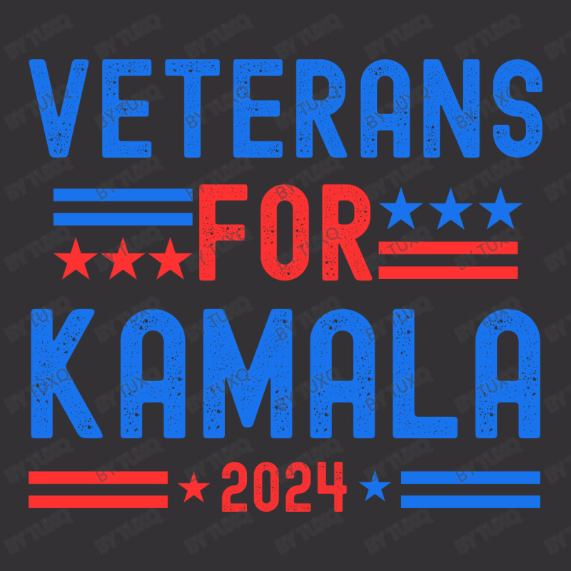 Veterans For Kamala Vintage Hoodie And Short Set | Artistshot