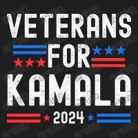 Veterans For Kamala 2024 Classic T-shirt | Artistshot