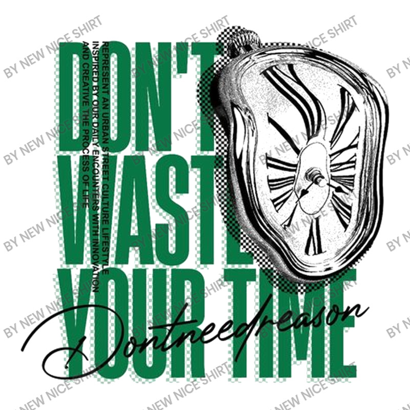 Don't Waste Your Time Mart Paper Bag -13 X 7 X 17 | Artistshot