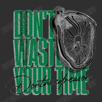 Don't Waste Your Time Oval Leatherette Patch | Artistshot