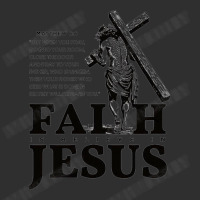 Faith Is Believe In Jesus Round Leatherette Patch | Artistshot