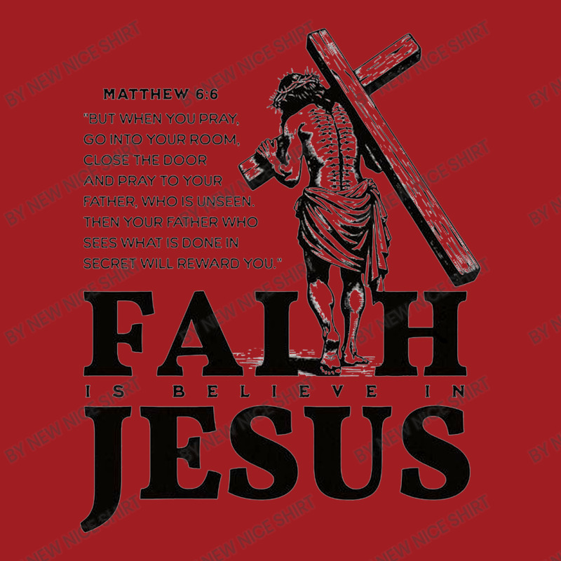 Faith Is Believe In Jesus Waist Apron | Artistshot