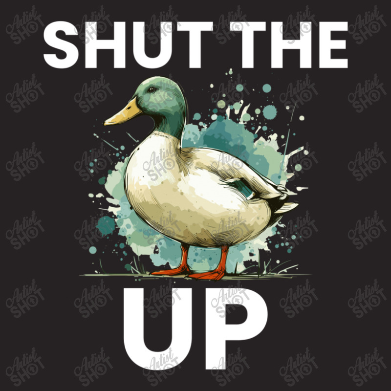 Shut The Duck Up Vintage Cap by Teresa Simmons | Artistshot