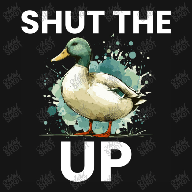 Shut The Duck Up Mesh cap by Teresa Simmons | Artistshot