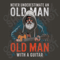 Old Man With A Guitar Bucket Hat | Artistshot