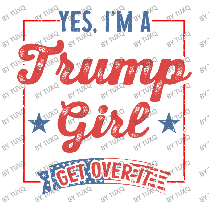 Yes I Am A Trump Girl 2 Cub Paper Bag - 8 X 4 1/2 X 10 1/4 | Artistshot