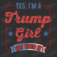 Yes I Am A Trump Girl 2 Square Leatherette Patch | Artistshot