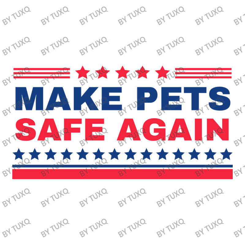 Make Pets Safe Again Trump Debie Paper Bag - 10 X 5 X 13 | Artistshot