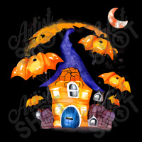 Whimsical Pumpkin House With Witch Skinny Tumbler | Artistshot