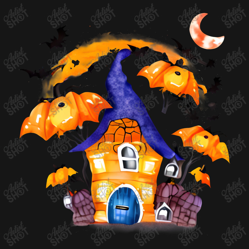 Whimsical Pumpkin House With Witch Active Duffel | Artistshot