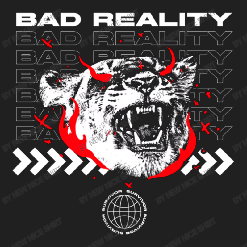 Bad Reality Drawstring Bags | Artistshot