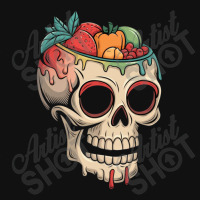 Colorful Melting Skull Halloween Graphic T-shirt | Artistshot