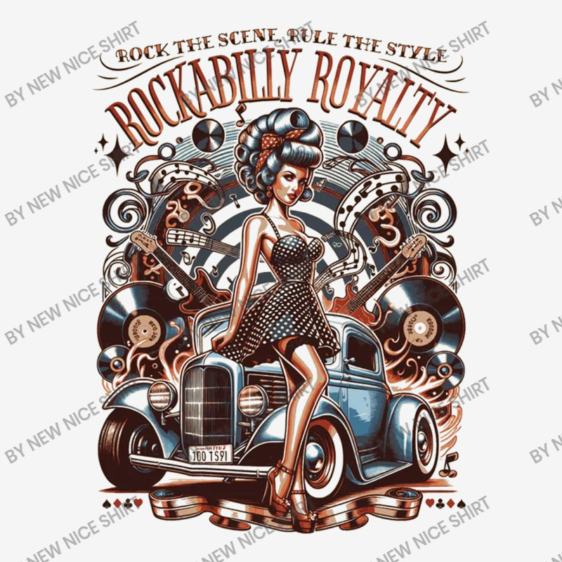 Rockabilly Royalty Drawstring Bags | Artistshot