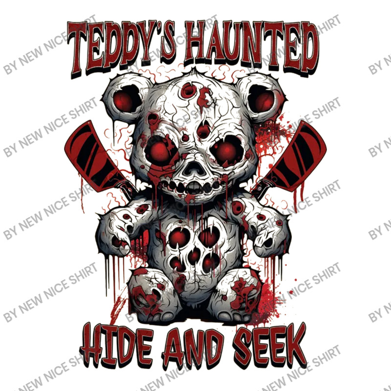 Scary Haunted Teddy Halloween Cub Paper Bag - 8 X 4 1/2 X 10 1/4 | Artistshot