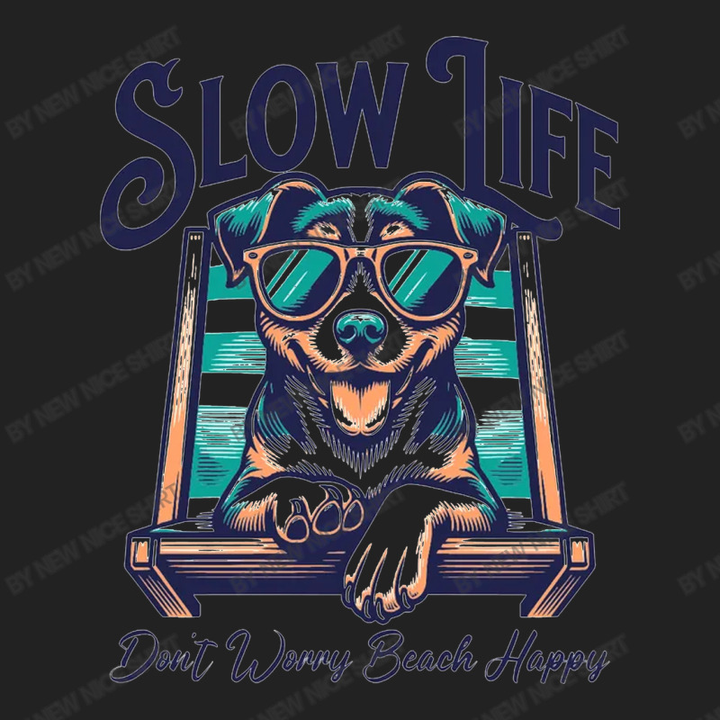 Slow Life - Dog Beach Graphic Backpack | Artistshot