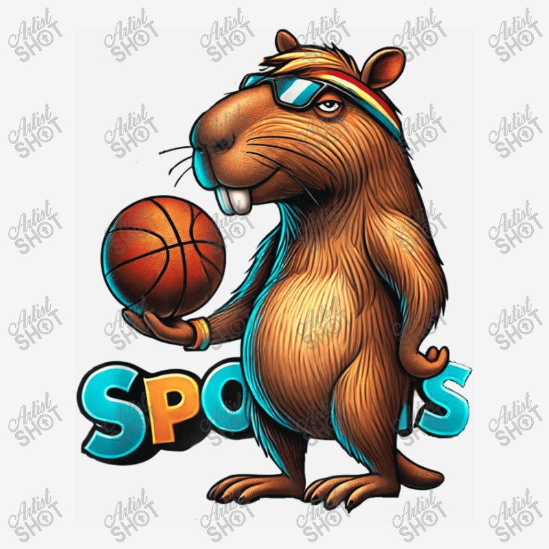 Capybara Basketball Animal Camper Cup | Artistshot