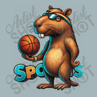 Capybara Basketball Animal Unisex Sherpa-lined Denim Jacket | Artistshot