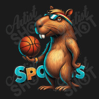 Capybara Basketball Animal Full-length Apron | Artistshot